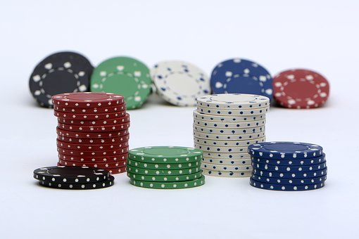 Jetons, poker, casino